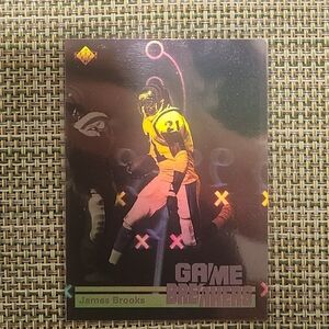 James Brooks Game Breakers Football Trading Card